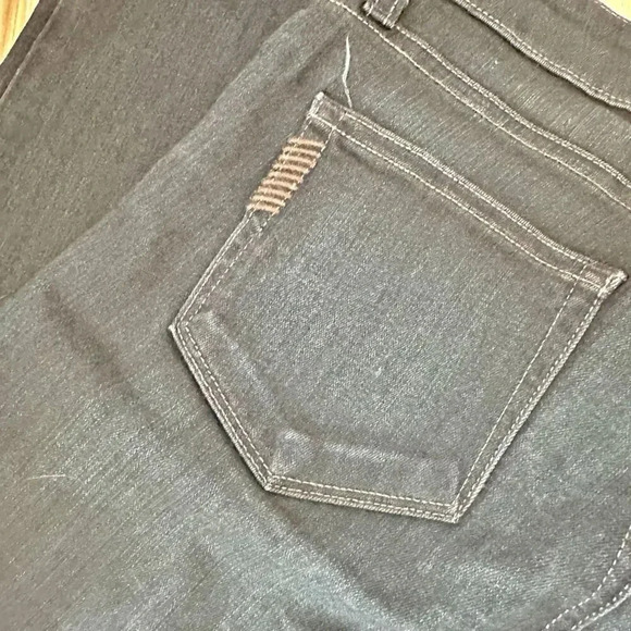 PAIGE DENIM | Skyline Skinny Jeans Blue Dark Wash | Size 26, 4 - Picture 7 of 12